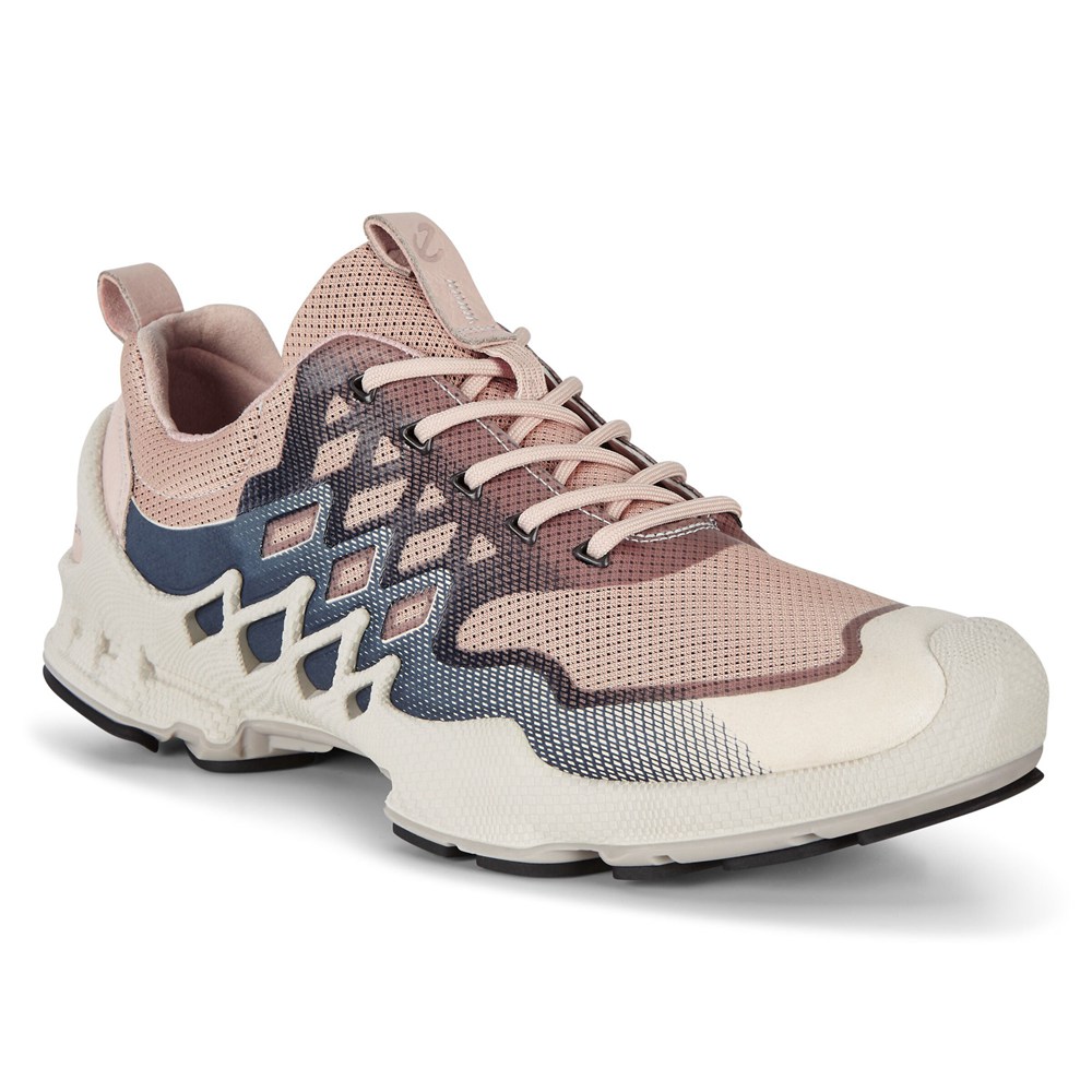 ECCO ウォーキング シューズ レディース ピンク - Biom Aex Low Two-Tone - SZK-859403